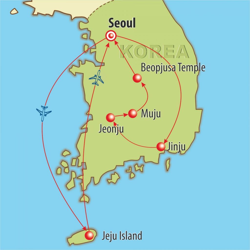 mapa-Korea